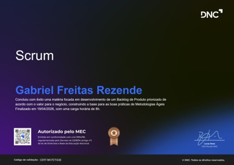 Metodologia Ágil Scrum